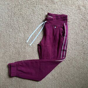 Tommy Hilfiger Sweatpants Womens Small 30x28 Sport Tapered Leg Pink